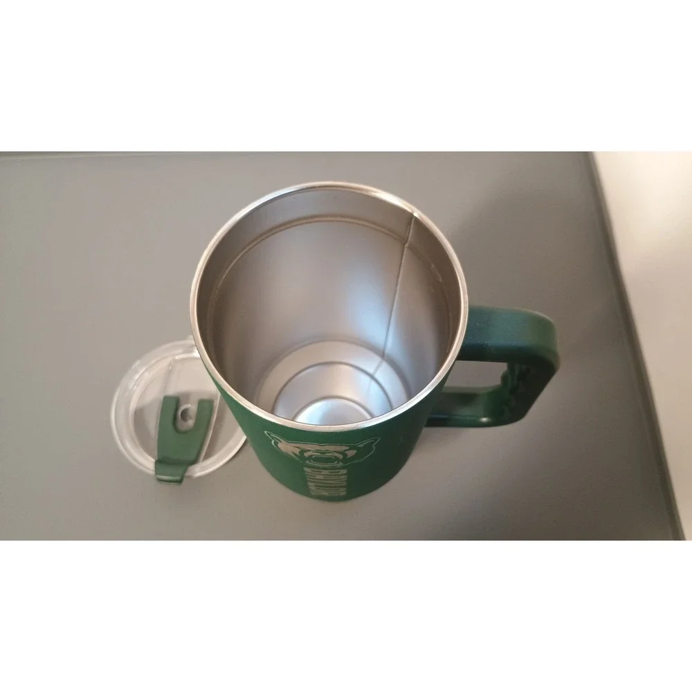 Logo Brands Baylor Tumbler Unisex 40oz Green Good Insulated Handle Cup C131